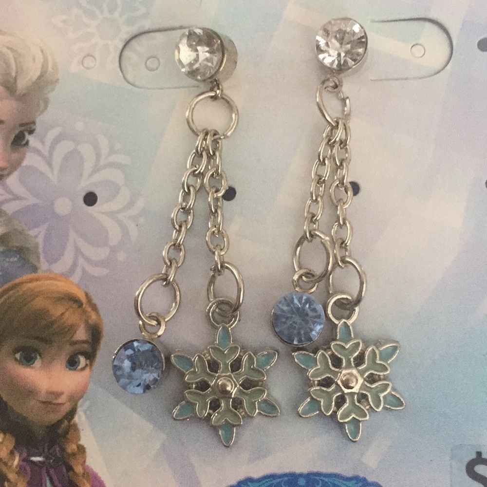 DISNEY Frozen Earrings & Necklace - Picture 5 of 7